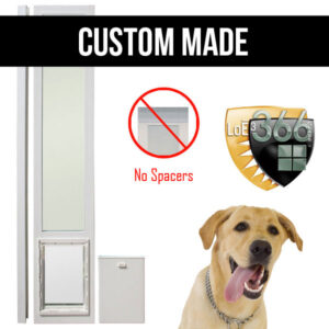 Low-E Glass Dual Pane Door